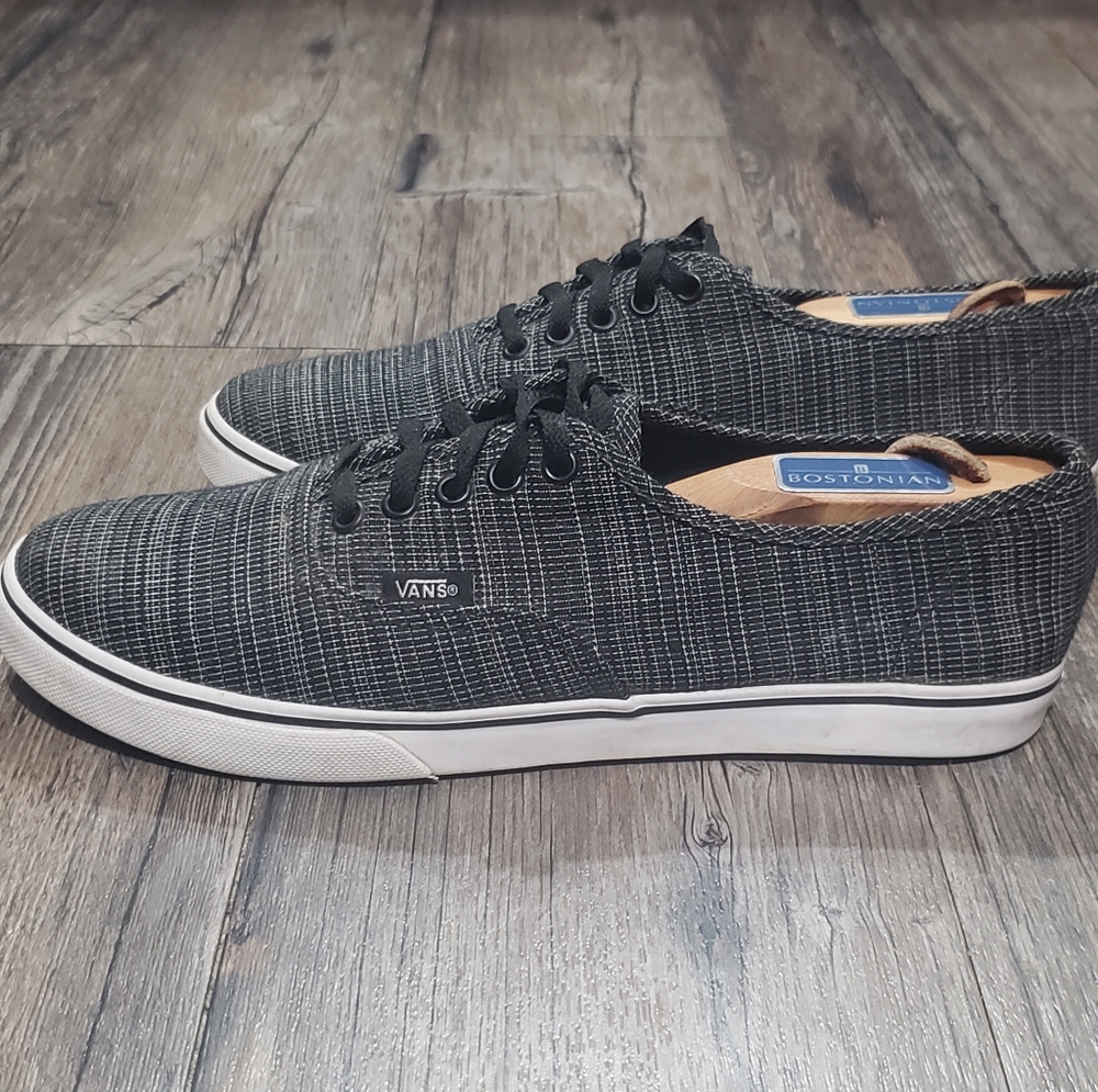 Vans Unisex Off The Wall Authentic Lo Pro Black Casual Shoes Sneakers Size 8 Wom